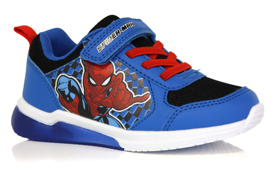 Baskets Enfant Spider-Man bleue