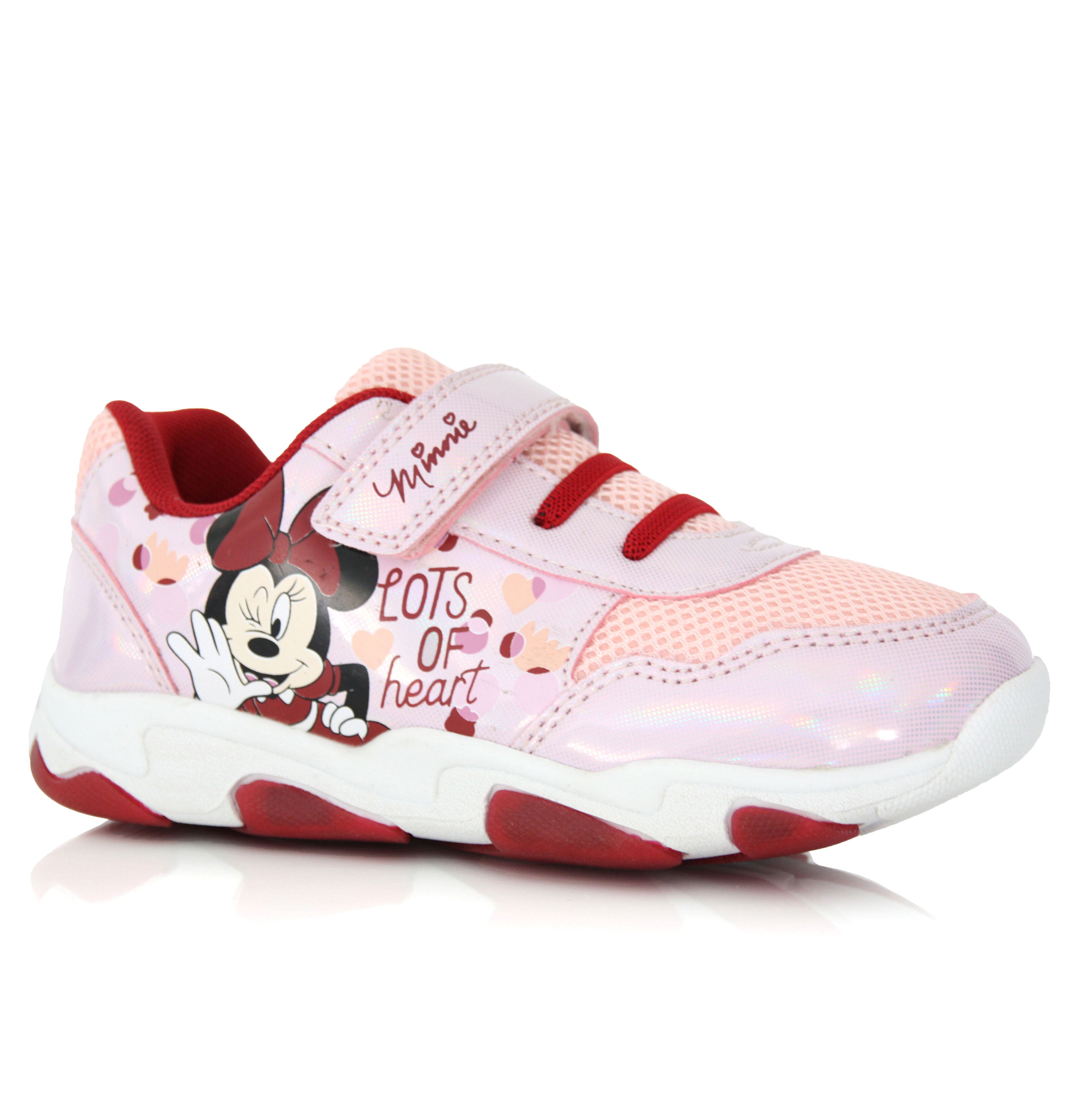 Baskets Minnie fille roses irisées 24 au 32 Image secondaire du produit