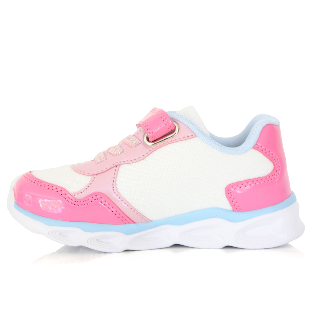 Baskets Bluey Fille Rose Lumineuses – Scratch Confort du 24 au 30