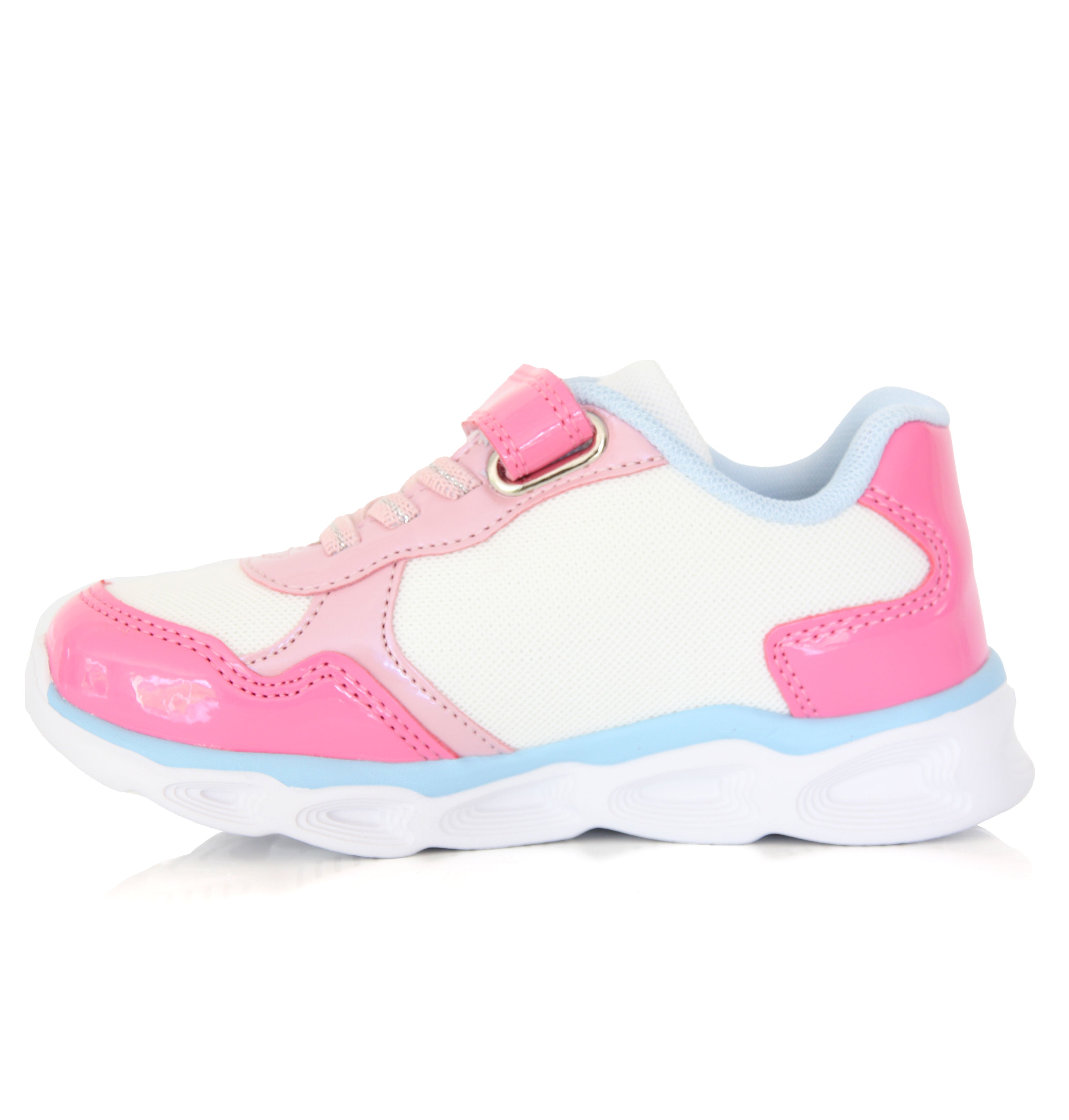 Baskets Bluey Fille Rose Lumineuses – Scratch Confort du 24 au 30