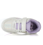 Baskets Fille Reine des Neiges Elsa Disney Scratch Violet & Blanche