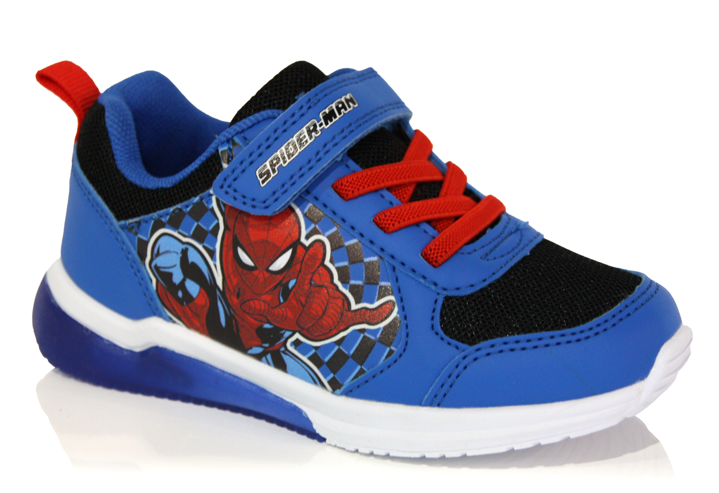 Baskets Enfant Spider-Man bleue