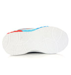 Baskets Superman Enfant Lumineuses Bleu Noir | Pointures 25 à 33