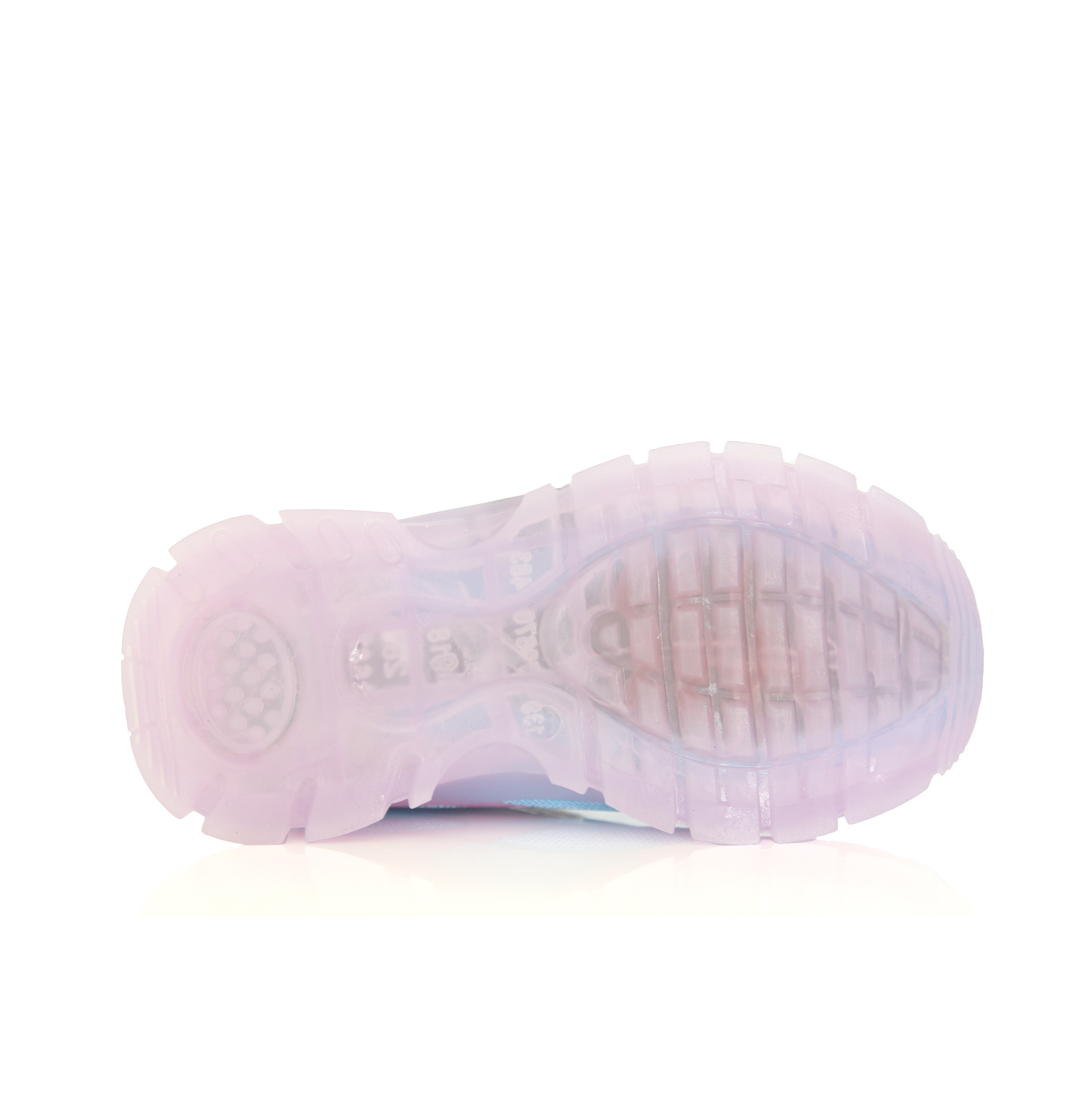 Baskets Fille Frozen Elsa & Anna Bleu, Rose Disney à Scratch