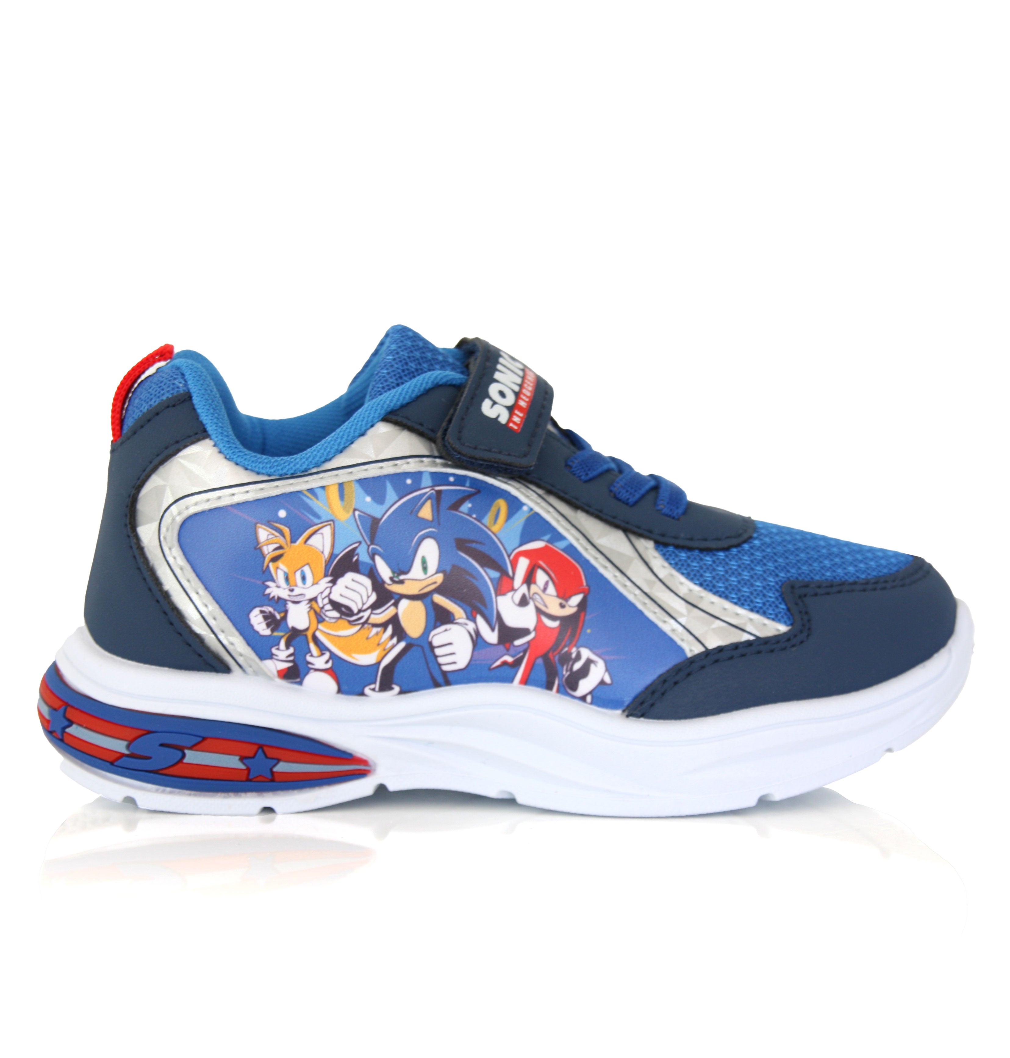 Baskets lumineuses enfant SEGA Sonic Image principale du produit