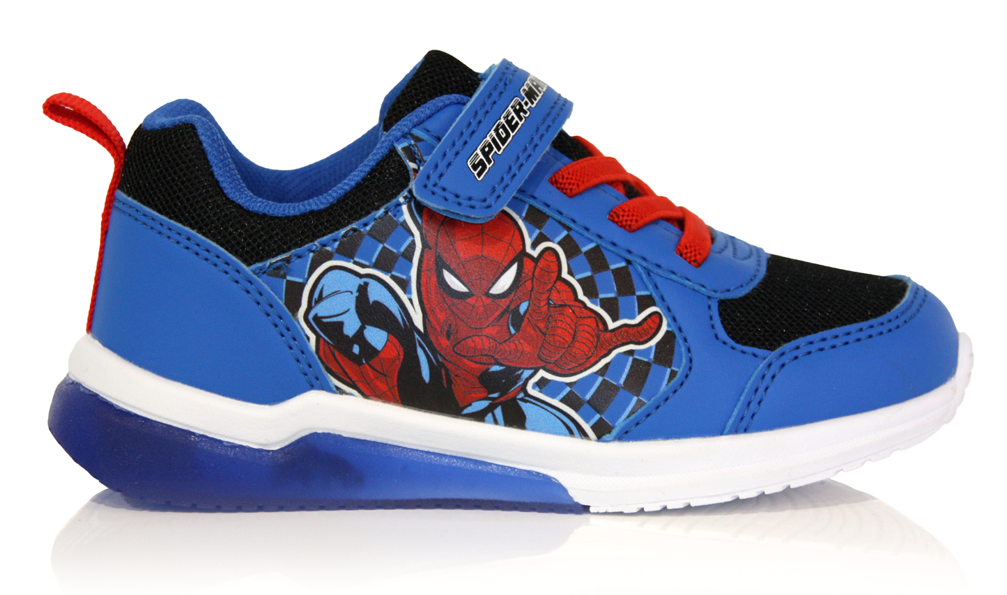 Baskets Enfant Spider-Man bleue