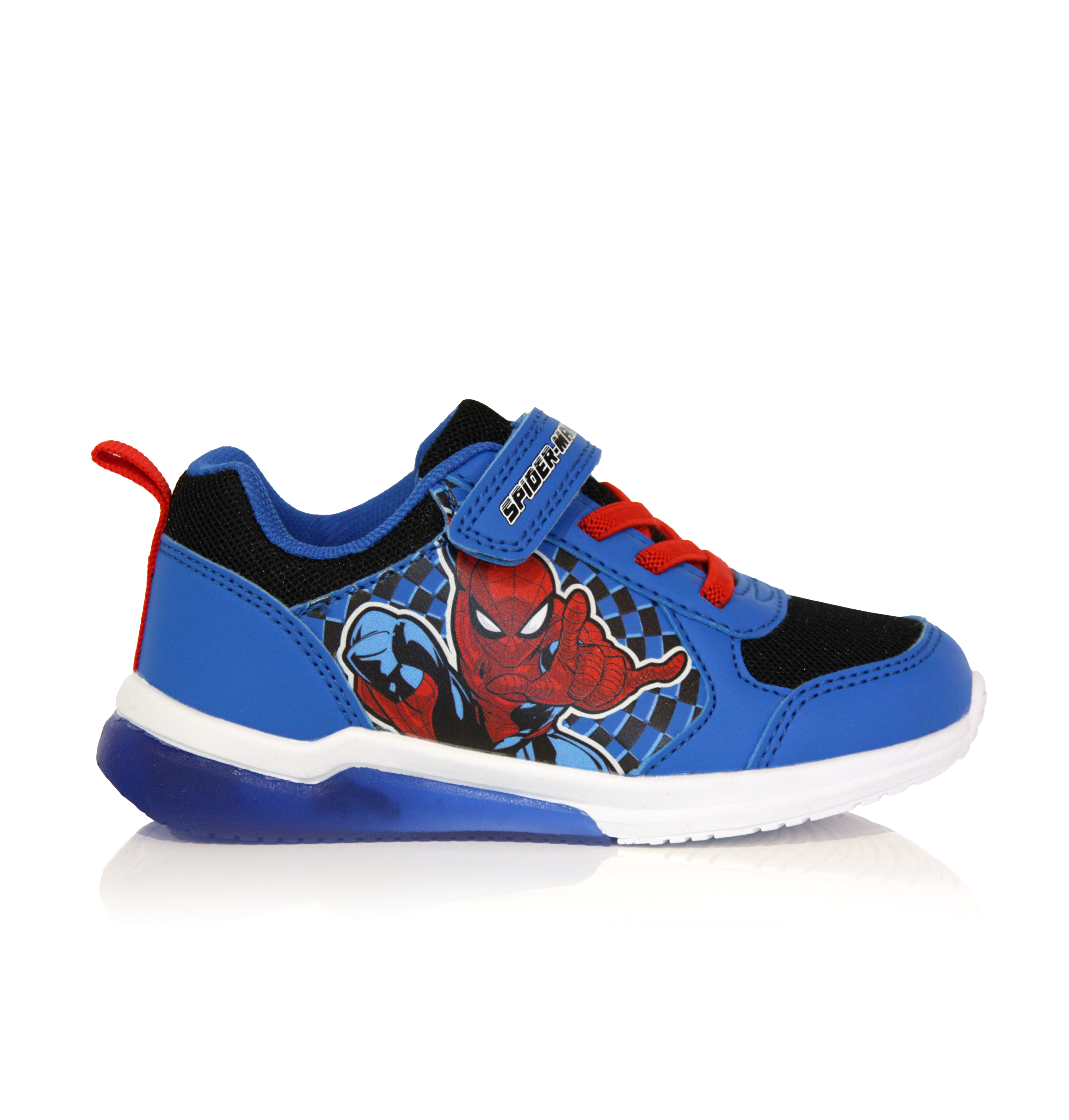 Baskets Enfant Spider-Man bleue Image principale du produit