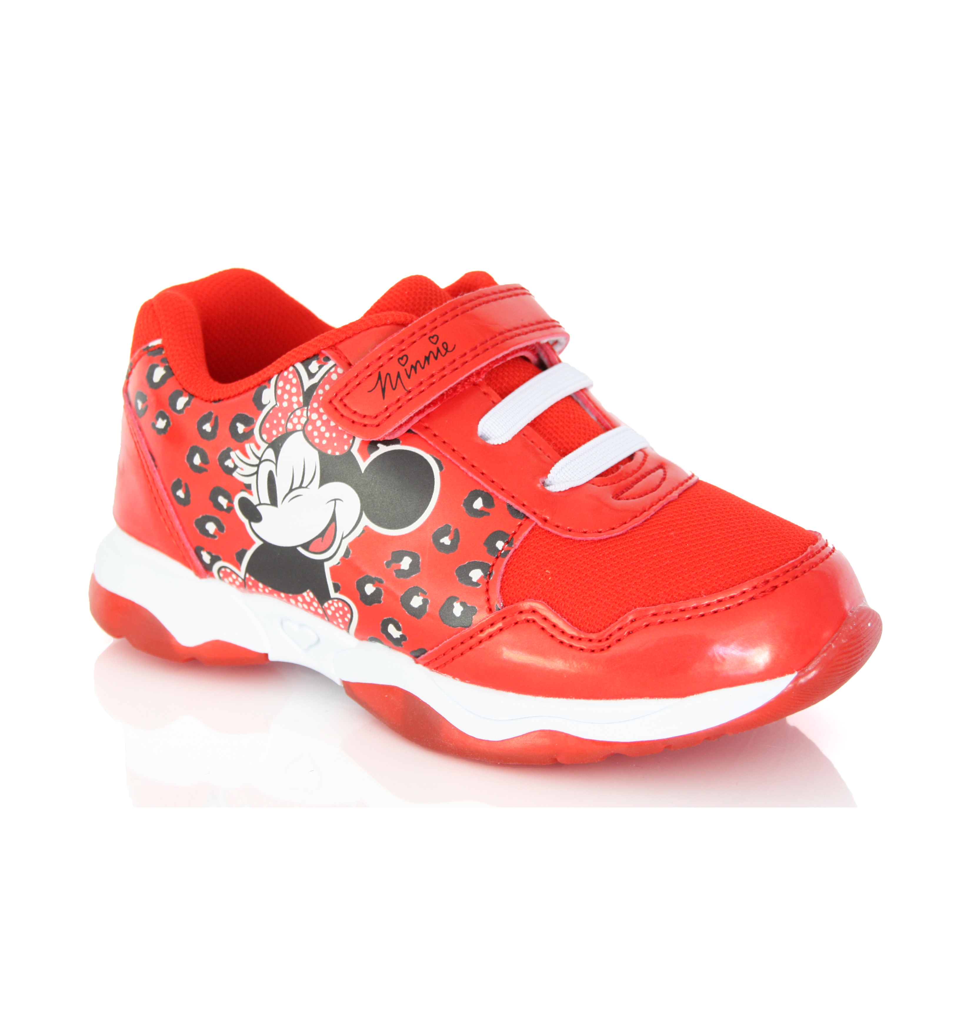 Baskets Enfant Minnie Mouse Rouges