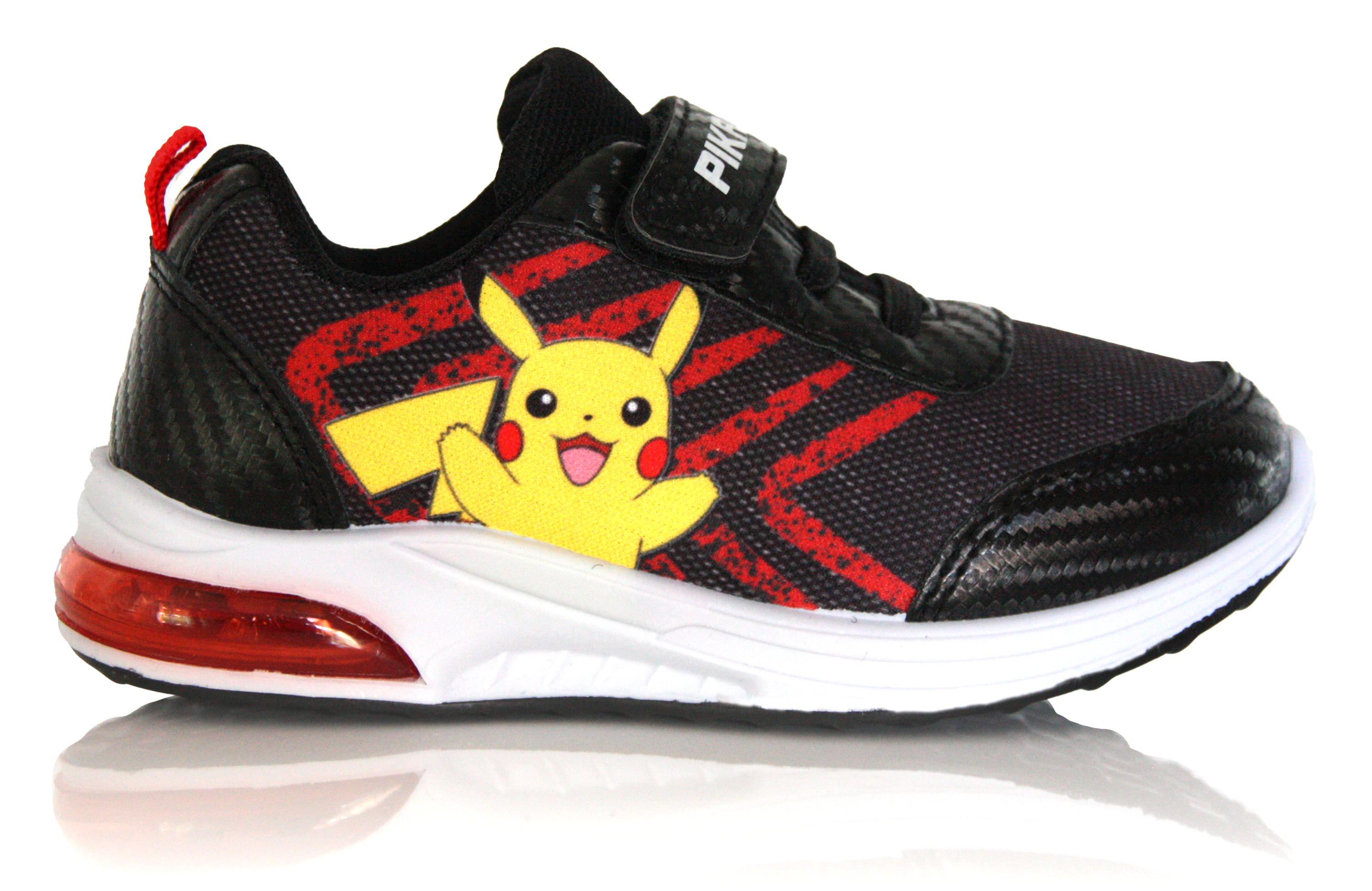 Baskets Enfant Pokémon Pikachu Noires et Rouges Image principale du produit