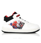 Baskets montantes Spider-Man blanches garçon 25 au 33