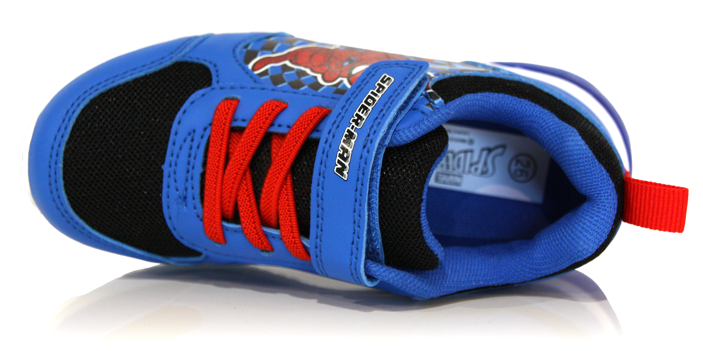 Baskets Enfant Spider-Man bleue