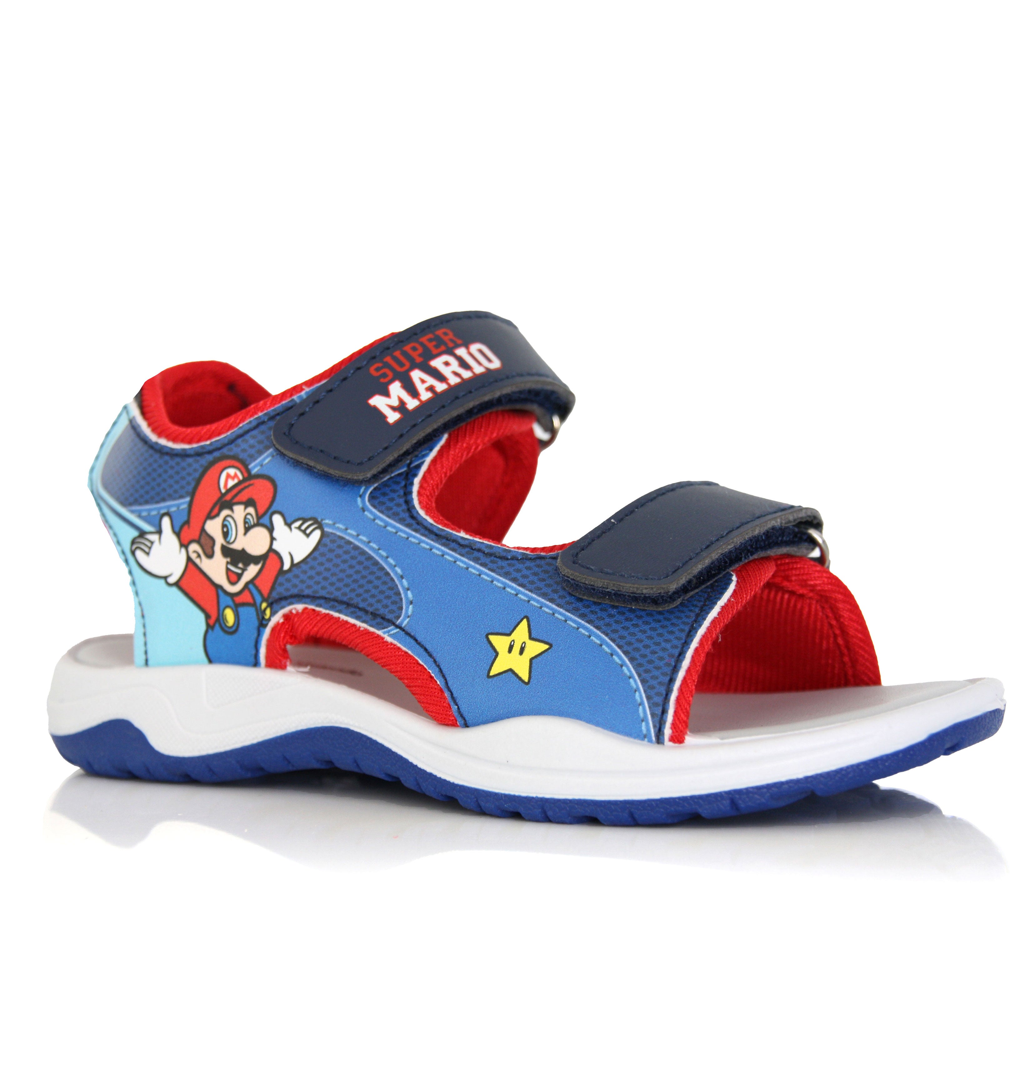 Sandales Super Mario Enfant Scratch Confort Été 24 au 32