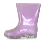 Bottes de Pluie Elsa Fille Rose Pailletées 22-30