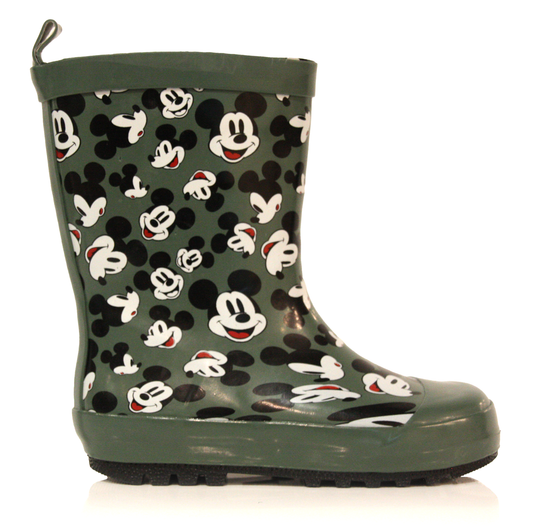Bottes de Pluie Enfant Mickey Mouse verte