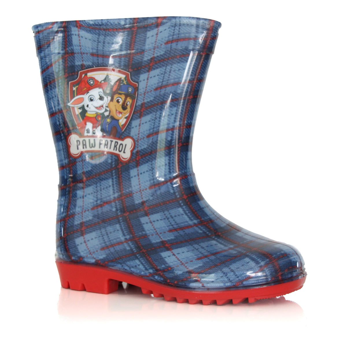 Bottes de pluie Pat’ Patrouille enfant – Bleu et rouge – 22 au 30