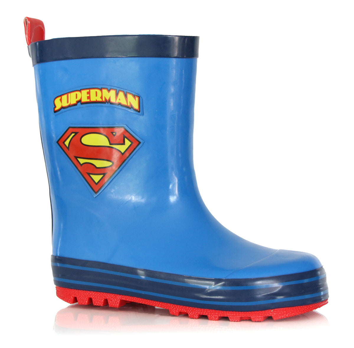 Bottes de Pluie Superman Enfant Bleues 25 au 33