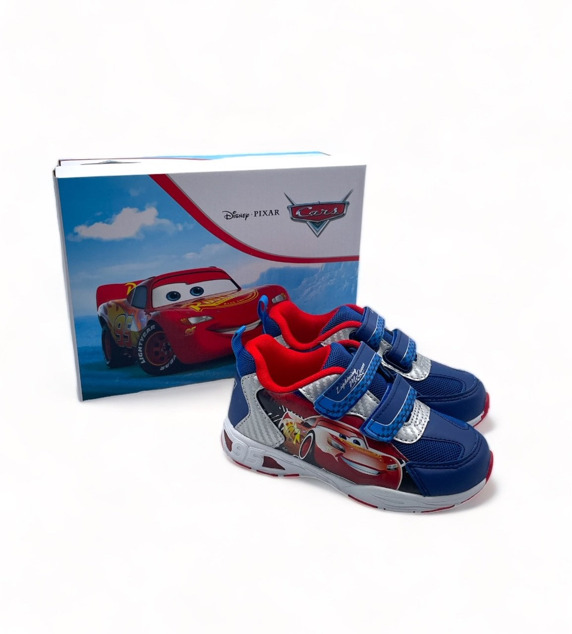 Basket éclairante Cars enfant FlashMcQueen - Garçon