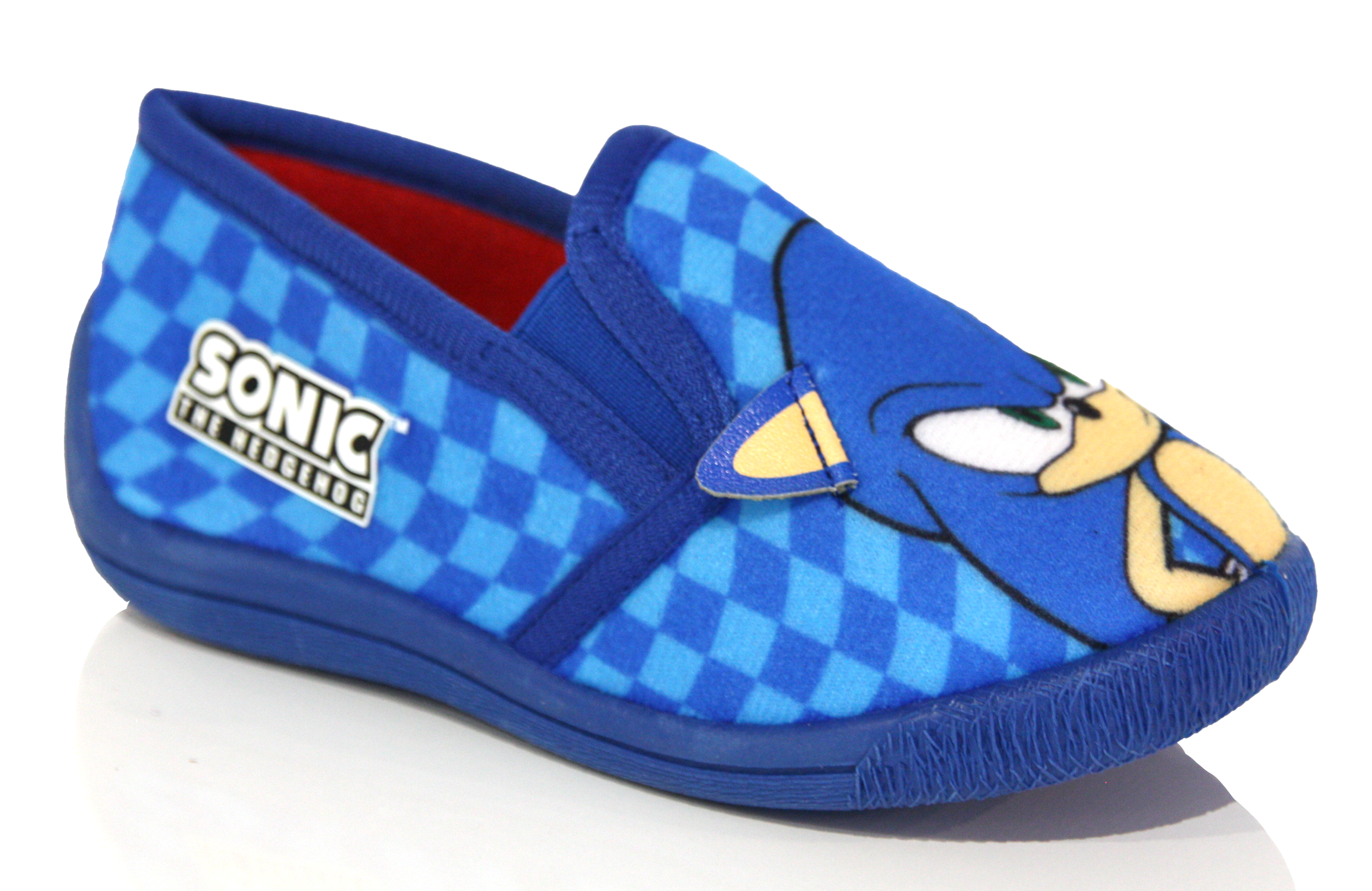 Pantoufles Enfant Sonic bleue