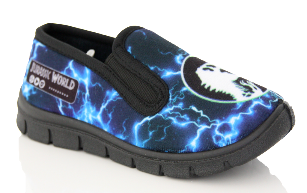 Pantoufles Enfant Jurassic World Bleue