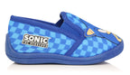 Pantoufles Enfant Sonic bleue