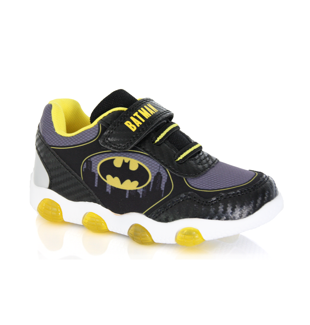 Baskets Enfant Batman Noires & Jaunes