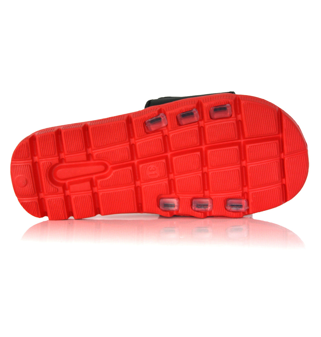Claquette enfant Marvel rouge et noire 25 - 32