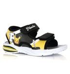 Sandales Pokémon Pikachu Noires et Jaunes Enfant 24 au 30