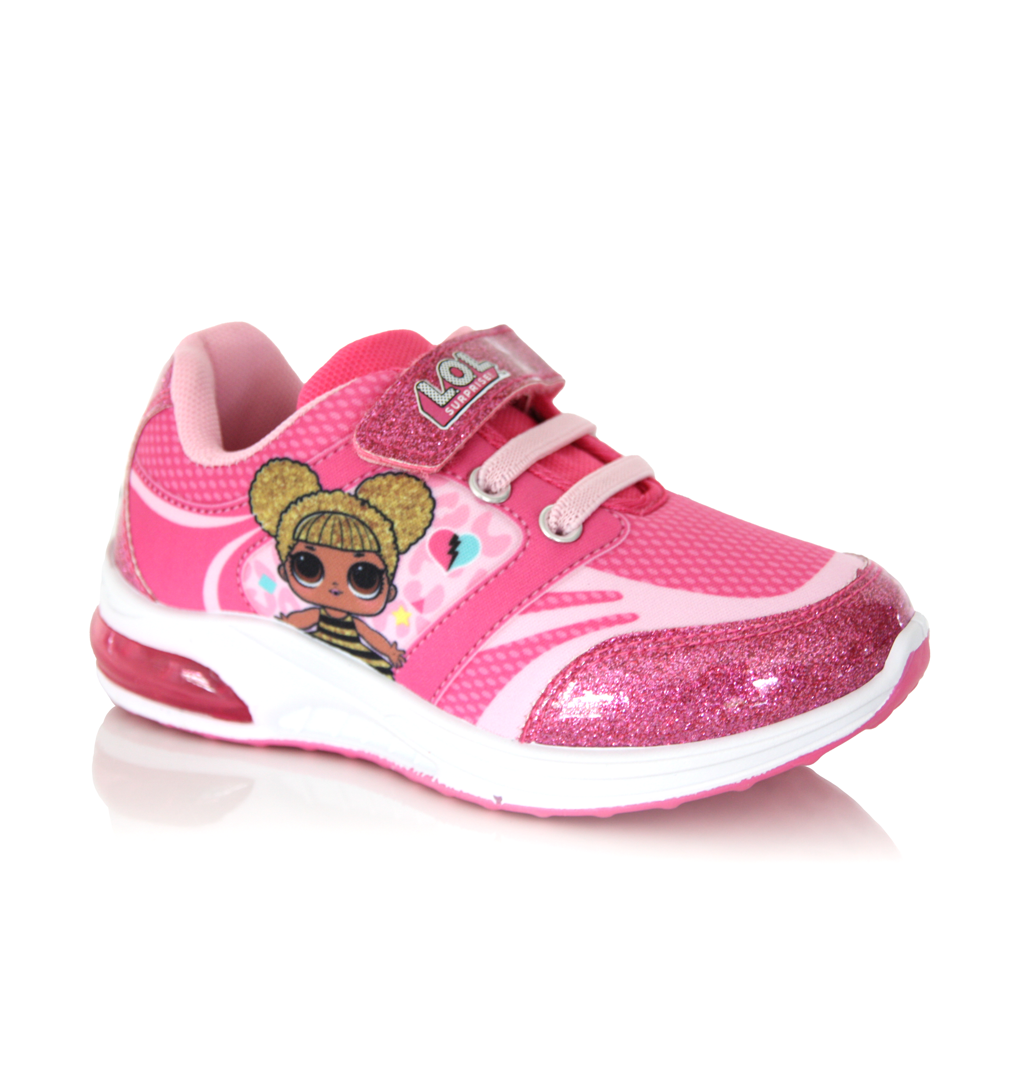 Baskets Enfant LOL Surprise Roses Paillettes & Confort