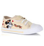 Basket Basse Minnie Beige Fille à Scratch 24 au 32