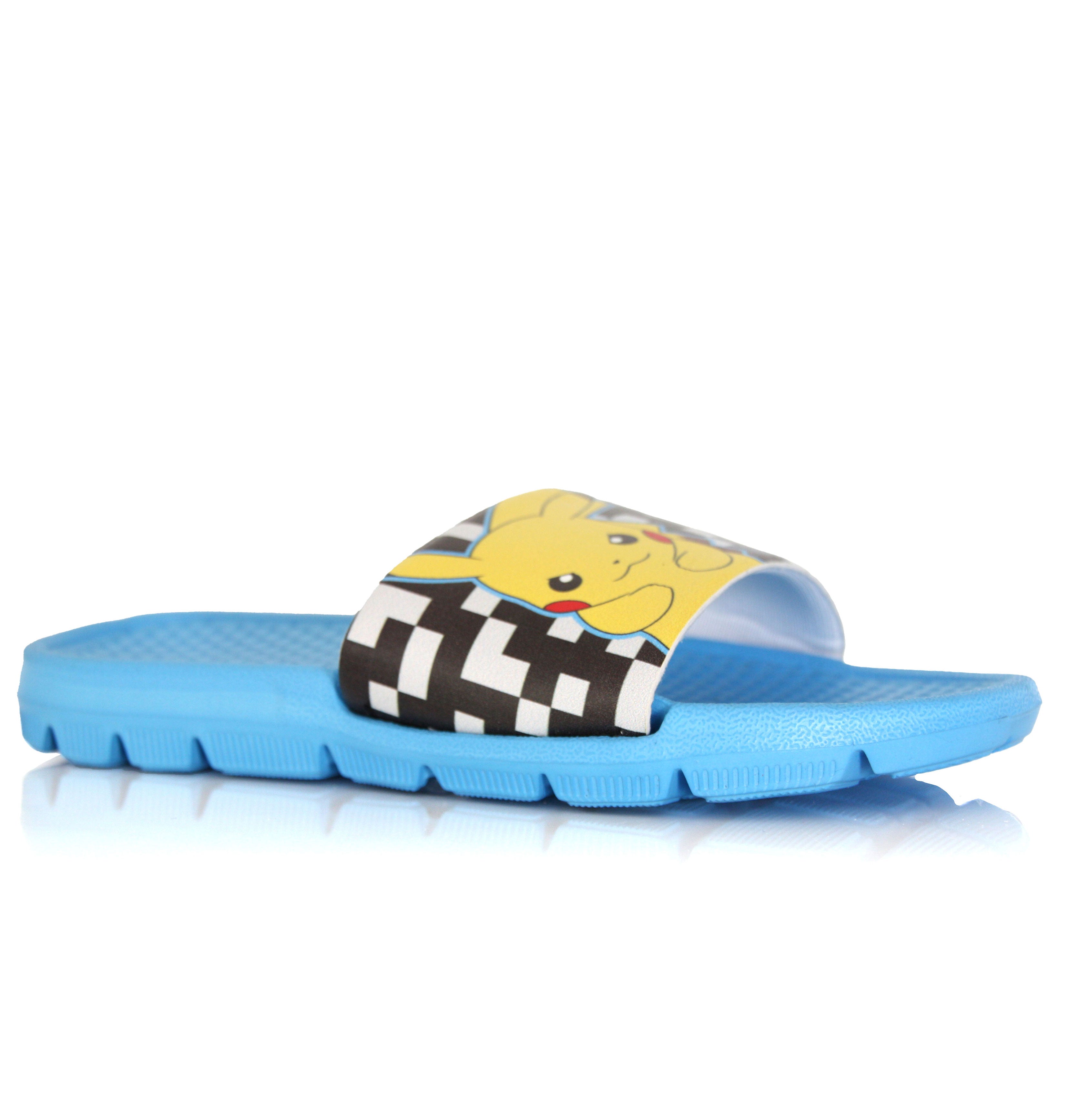 Claquettes Pokémon Pikachu Bleues Enfant Piscine 25 au 35 Image secondaire du produit