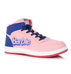 Baskets montantes Barbie roses et bleues 36 au 41