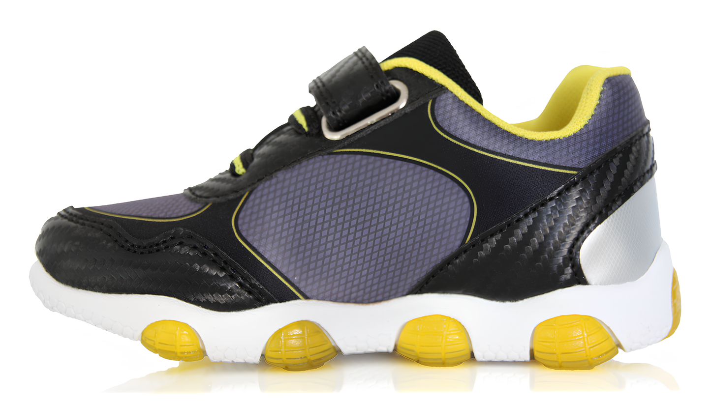 Baskets Enfant Batman Noires & Jaunes