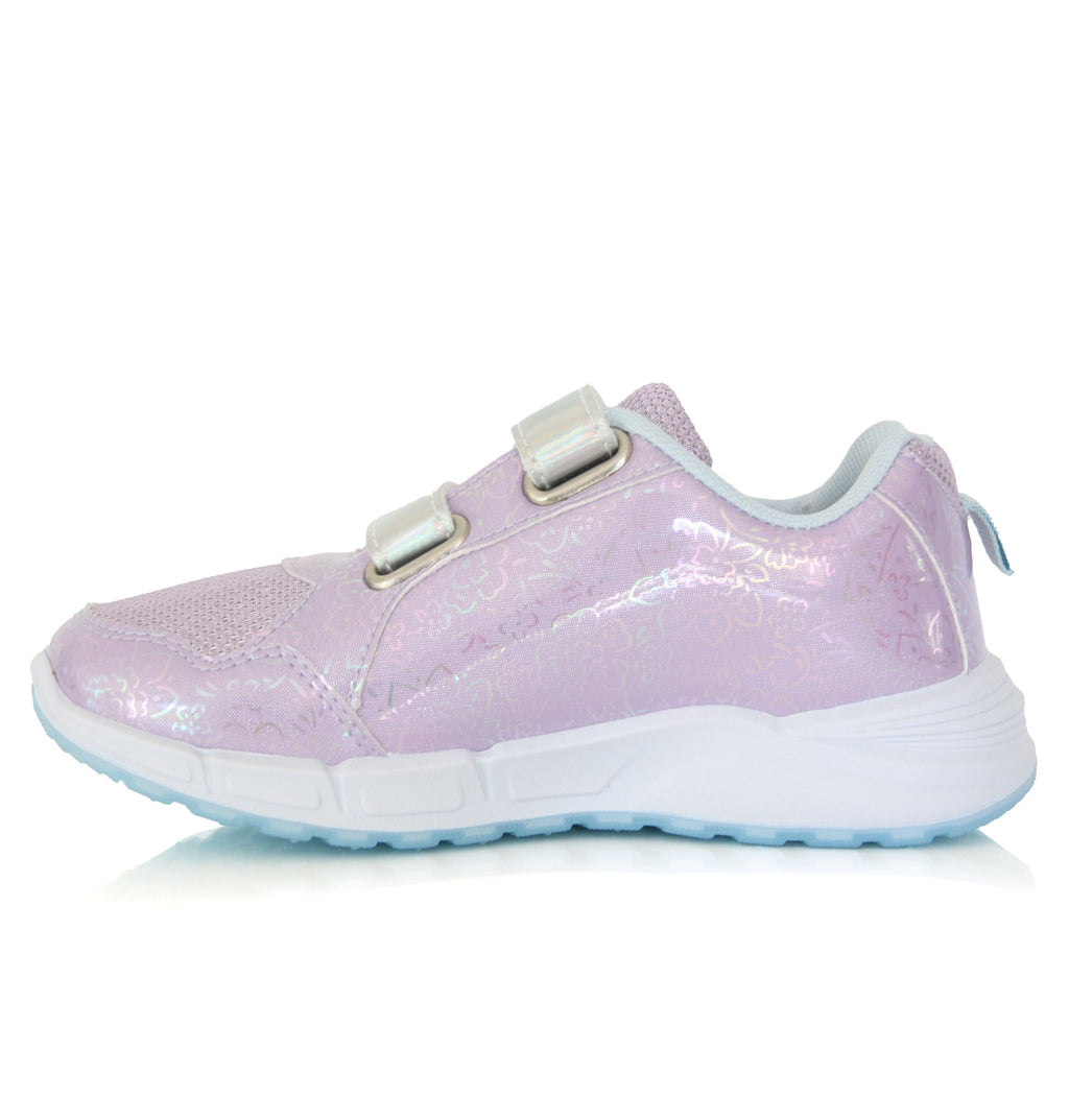 Baskets Stitch Fille Lumineuses Rose Scratch & Confort 24 au 32