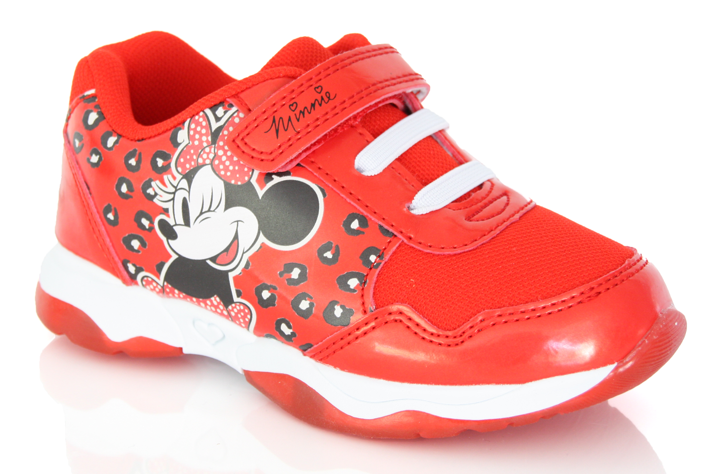 Baskets Enfant Minnie Mouse Rouges
