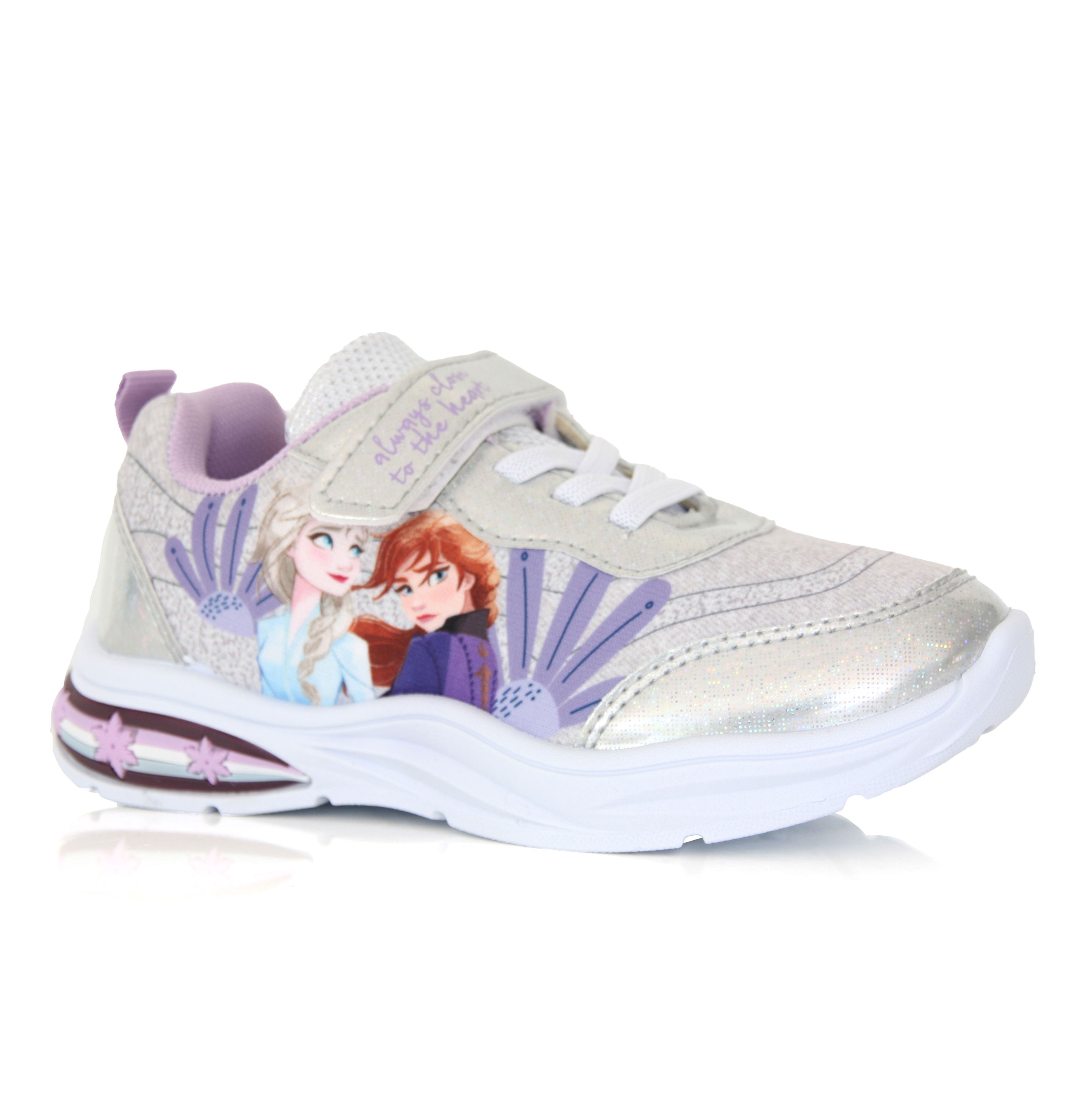 Baskets Fille Reine des Neiges Disney Pailletées Argent du 25 au 33 Image secondaire du produit