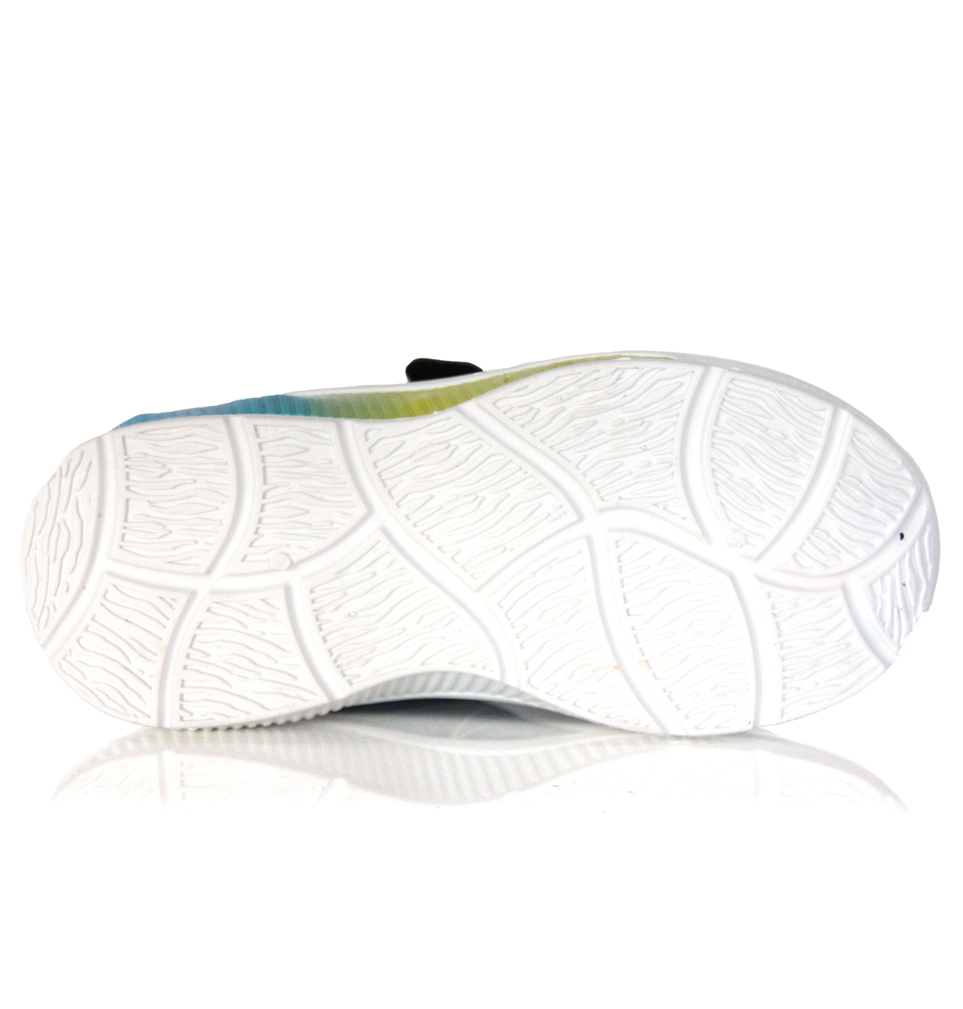 Baskets Sonic Enfant Lumineuses Bleu et Noir – Scratch et Lacets 25 33