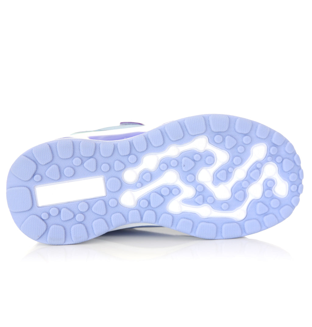 Baskets Stitch Fille Lumineuses Violet & Rose – Scratch Confort Enfant du 24 au 32