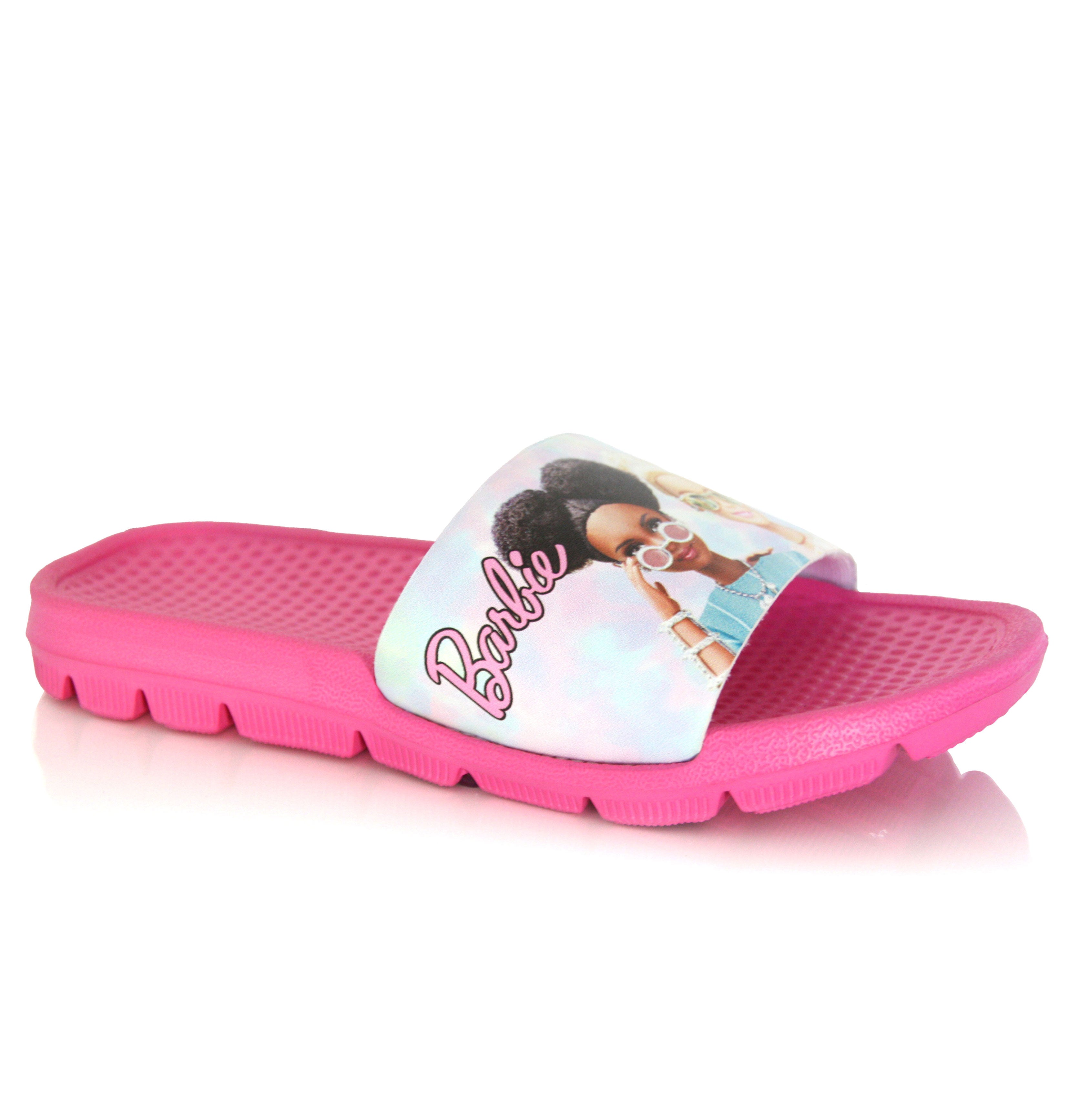 Claquettes Barbie Roses Enfant Piscine Été 25 au 34 Image secondaire du produit
