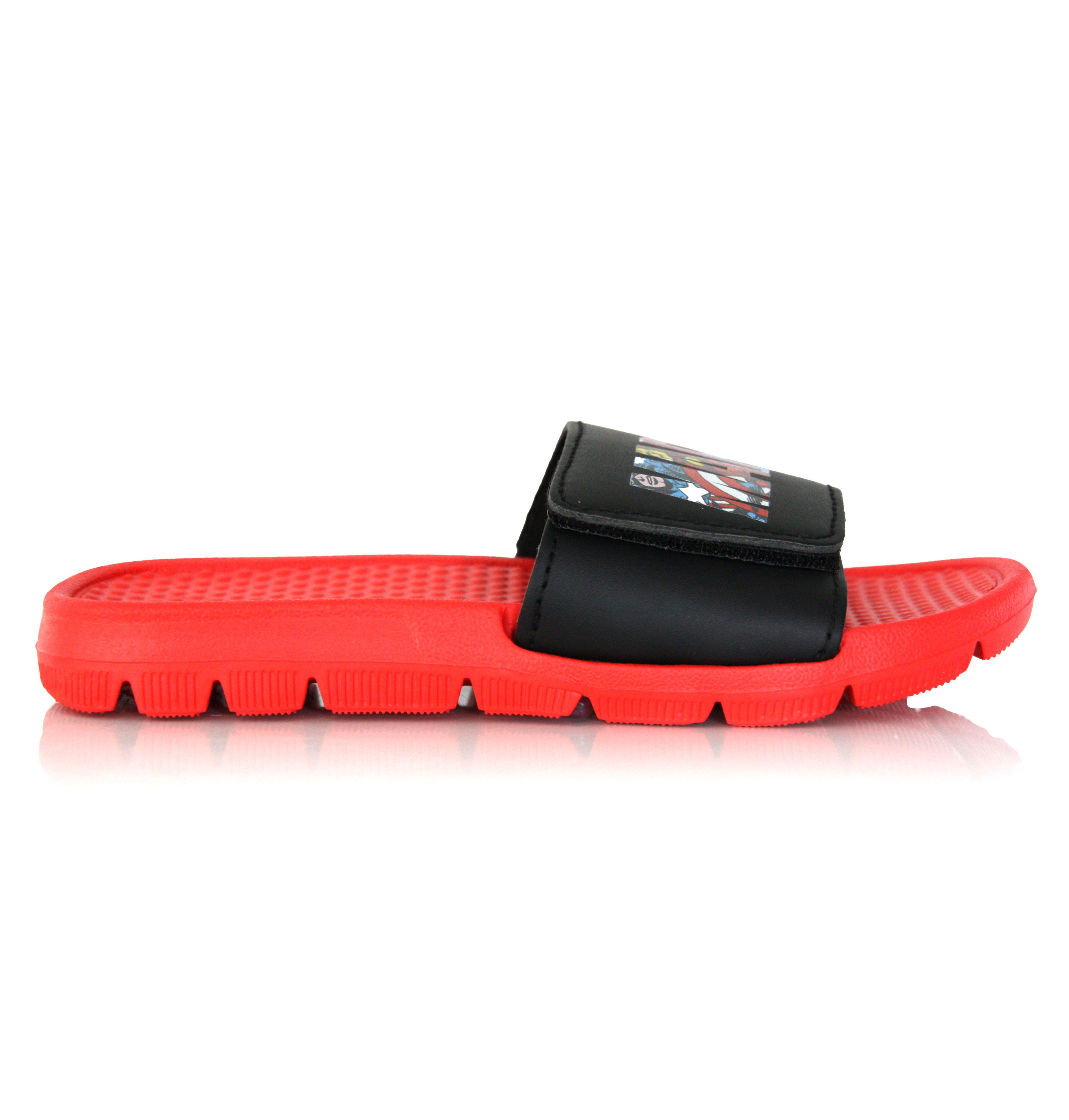 Claquette enfant Marvel rouge et noire 25 - 32 Image principale du produit