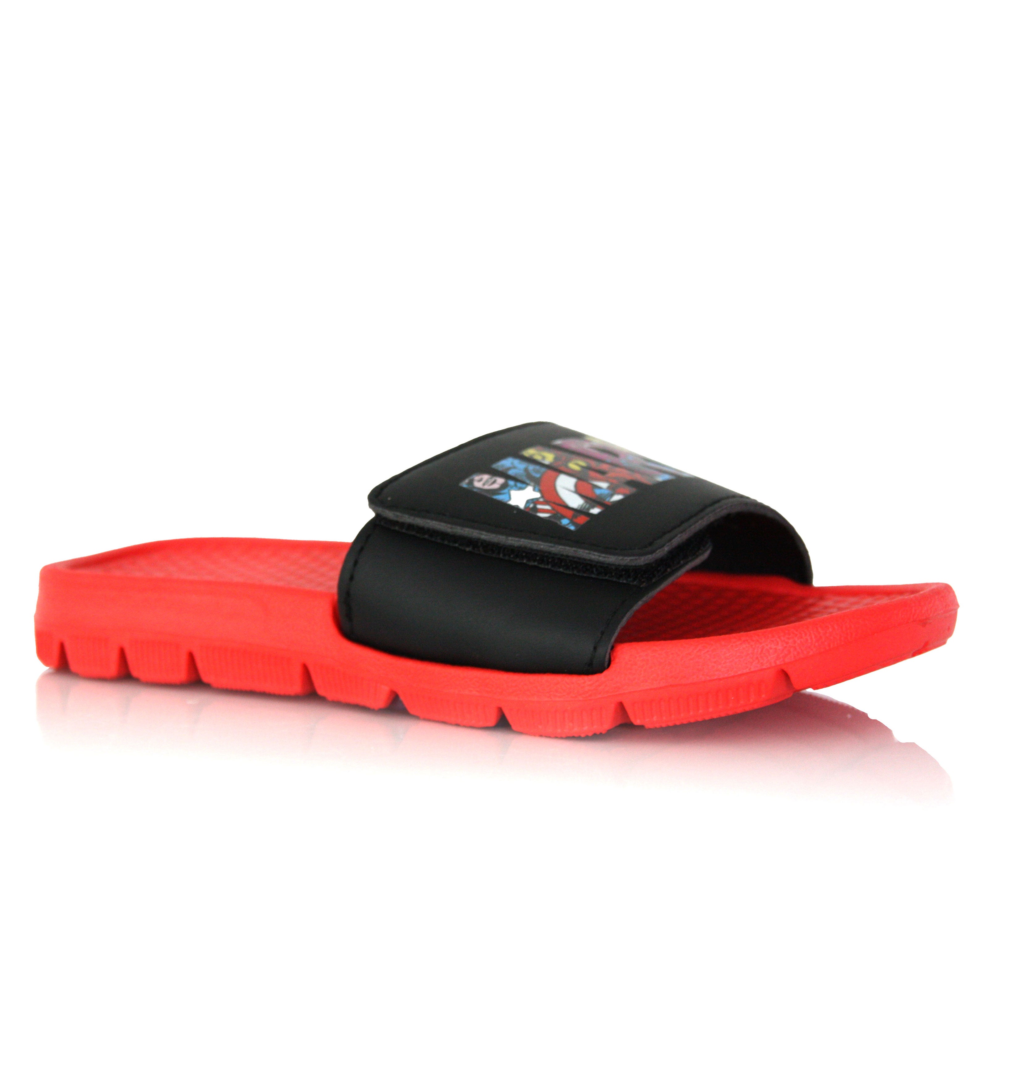 Claquette enfant Marvel rouge et noire 25 - 32 Image secondaire du produit