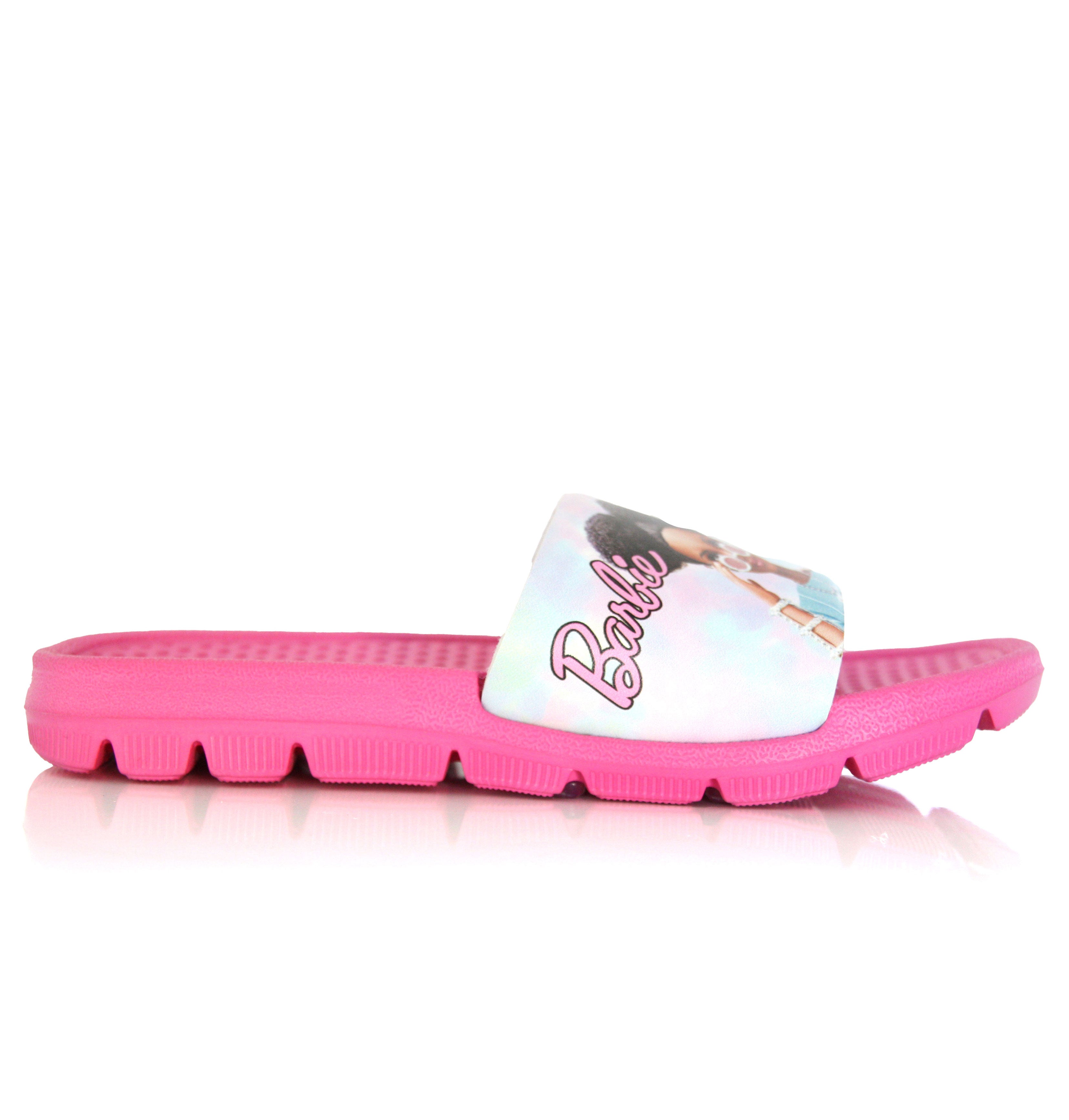 Claquettes Barbie Roses Enfant Piscine Été 25 au 34 Image principale du produit