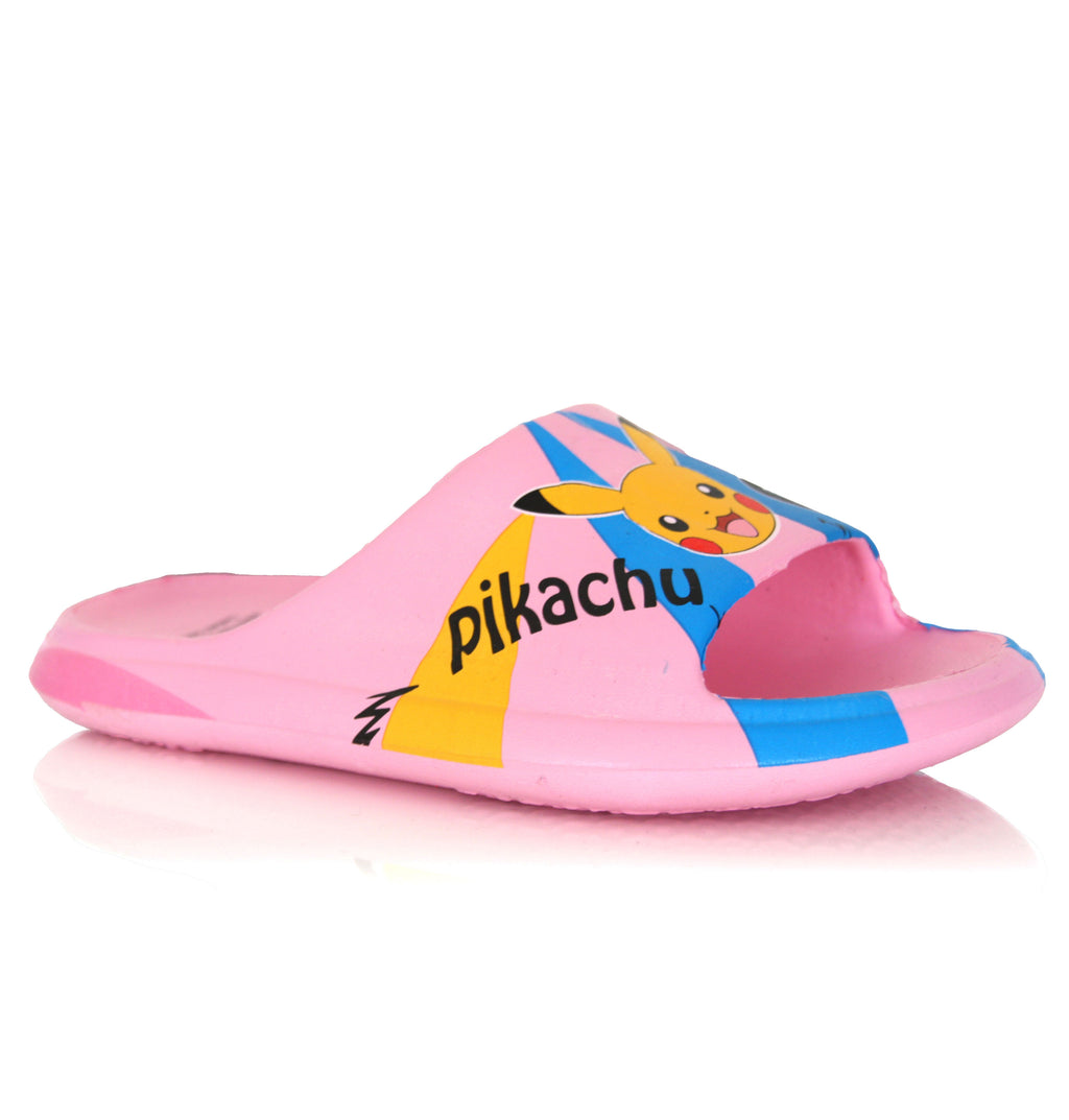 Claquettes Pokémon Pikachu Roses Enfant Officielles 25 au 33