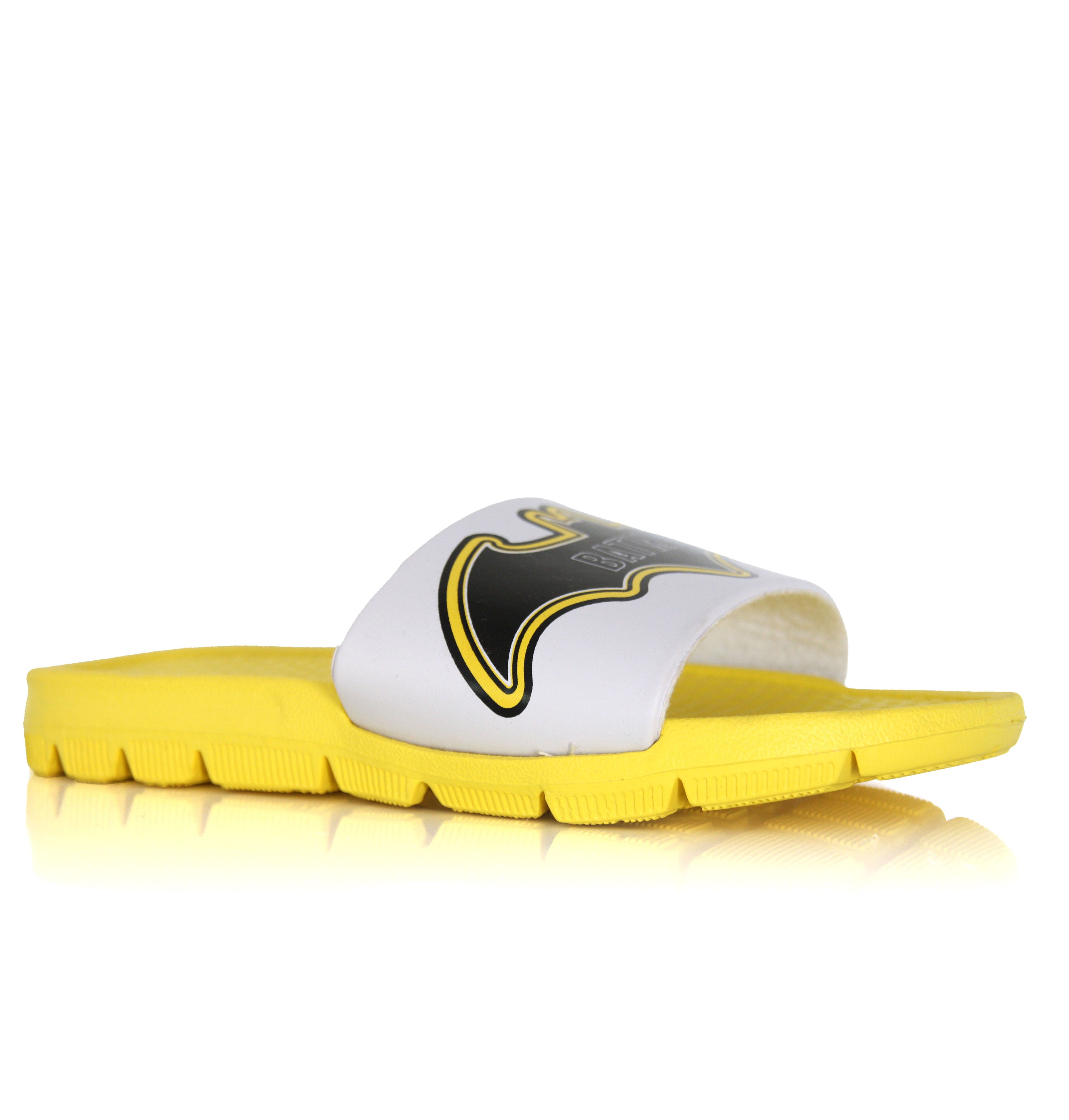 Claquettes Batman Jaunes Enfant Piscine du 25 au 33