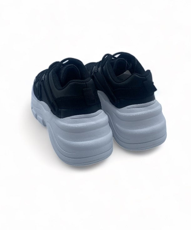 Chaussure Noir grande semelle Sprox - Unisexe