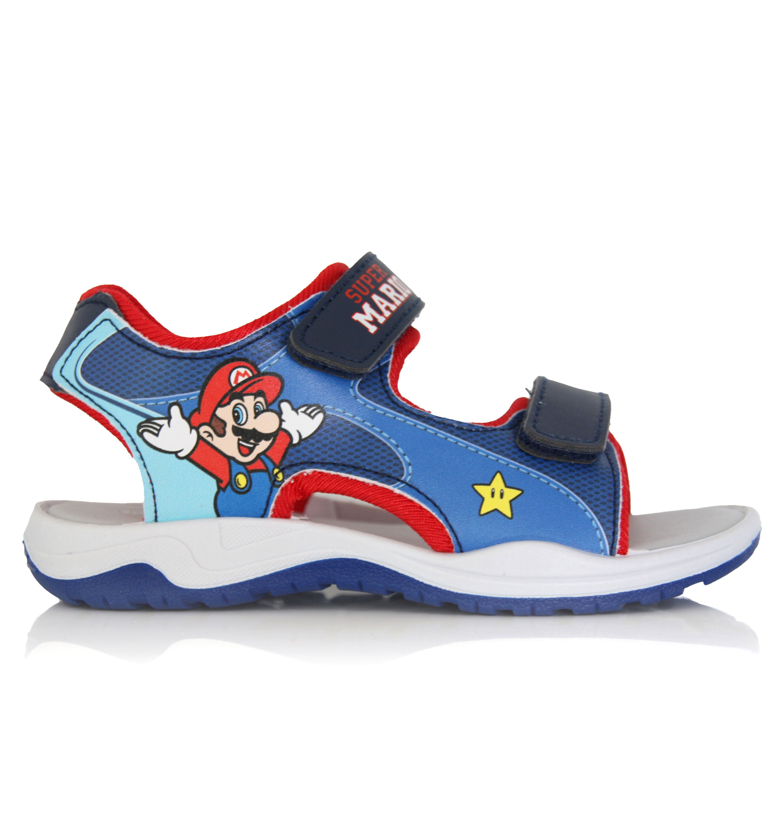 Sandales Super Mario Enfant Scratch Confort Été 24 au 32