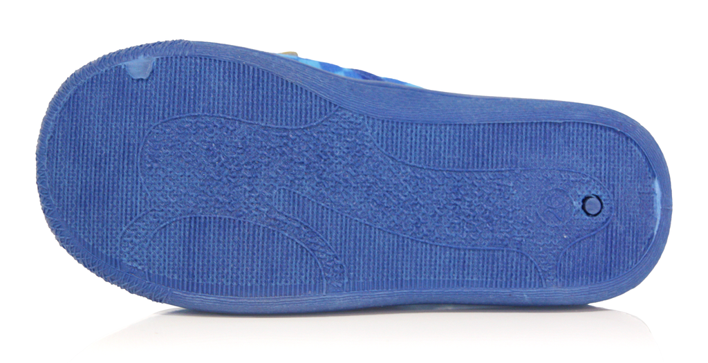 Pantoufles Enfant Sonic bleue