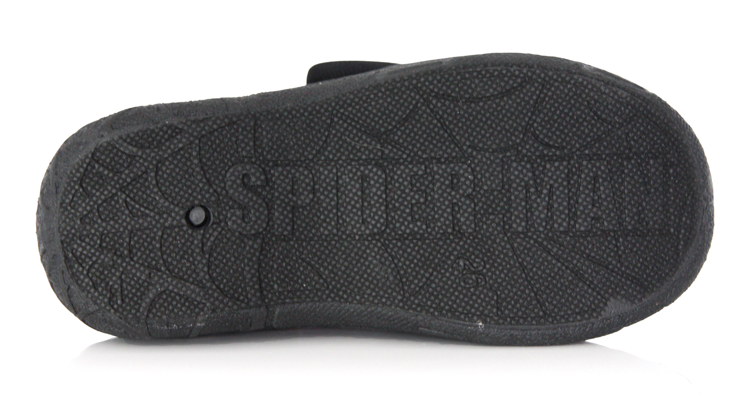 Chaussons Spiderman noir enfant
