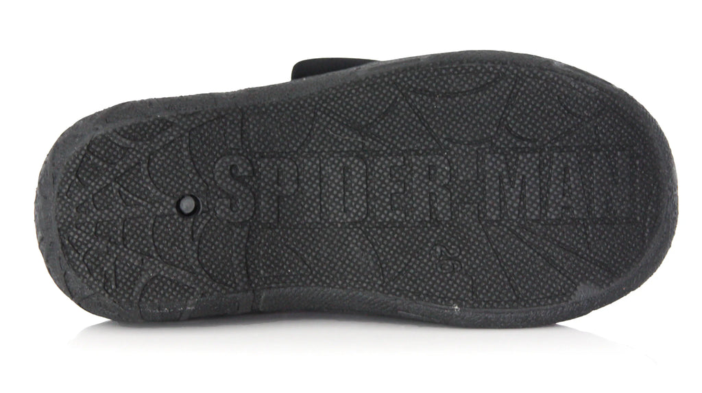 Chaussons Spiderman noir enfant