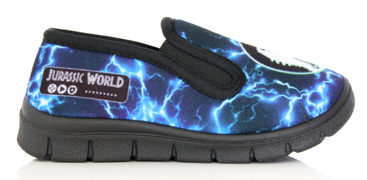 Pantoufles Enfant Jurassic World Bleue