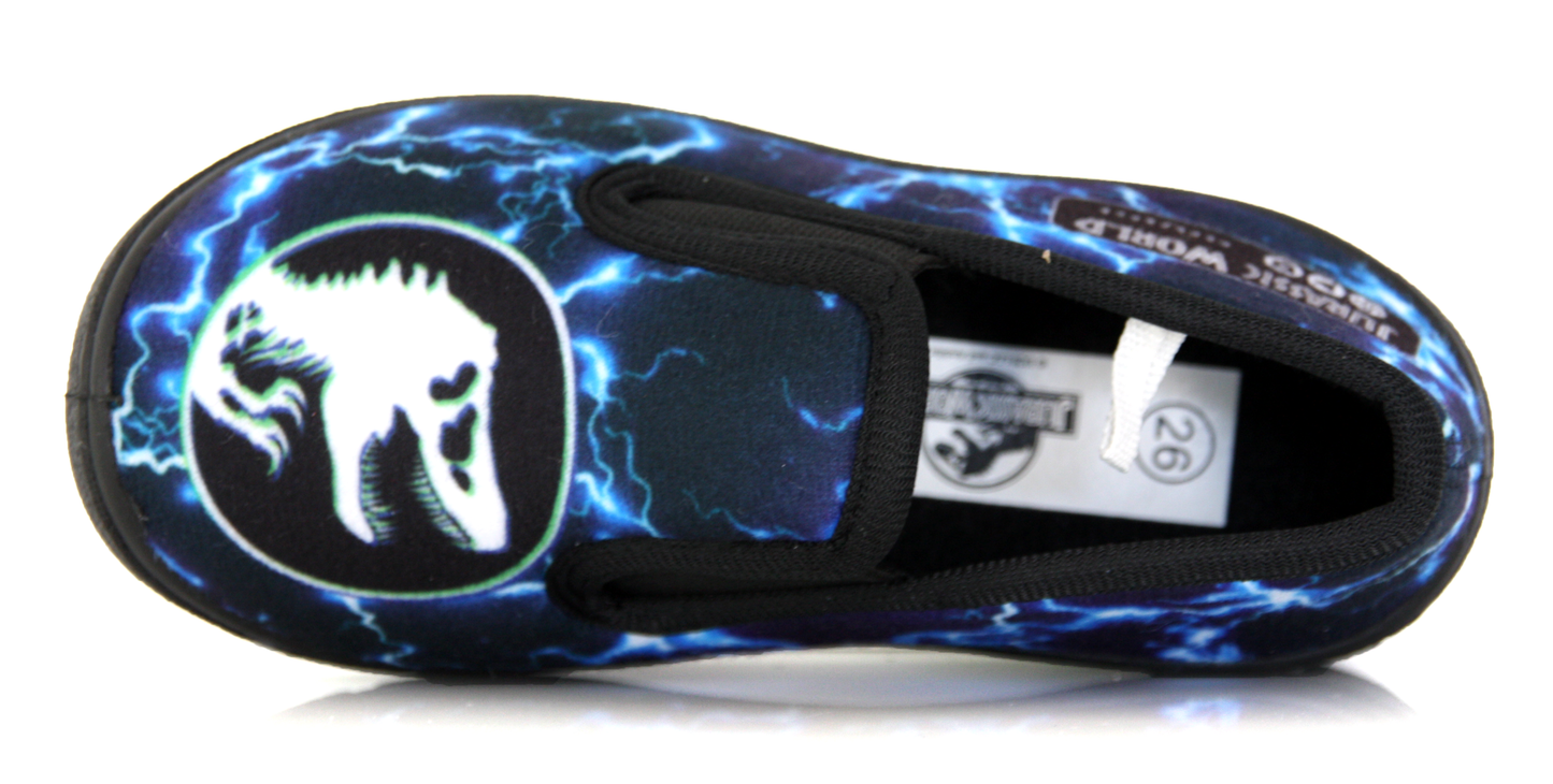 Pantoufles Enfant Jurassic World Bleue